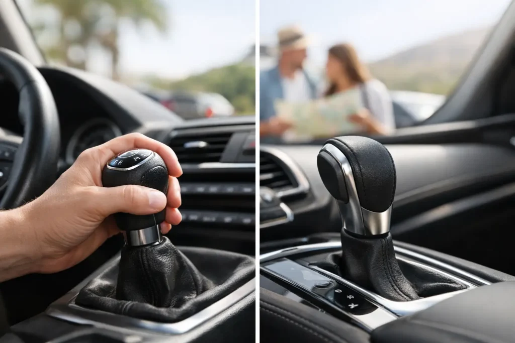 Manual vs Automatic Rental Cars for Your Trip