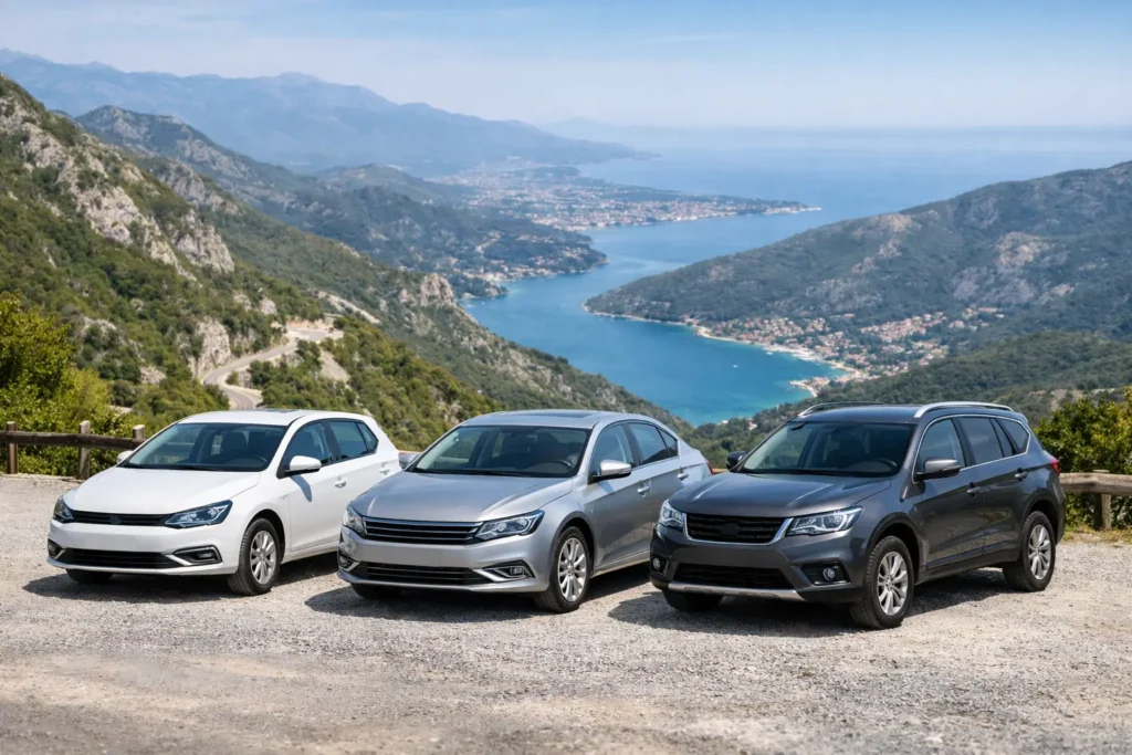 Rental Fleet Comparison for Balkan Road Trips